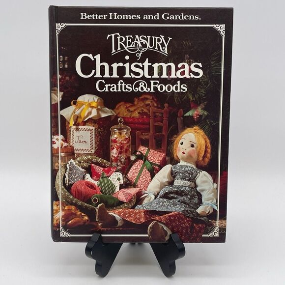 BETTER HOMES AND GARDENS CRISCO'S 2 Book Set Treasury Christmas Crafts & Foods - Picture 4 of 16